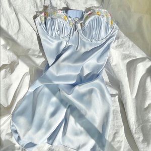For Love and Lemons Paloma Slip Dress💙🌸✨